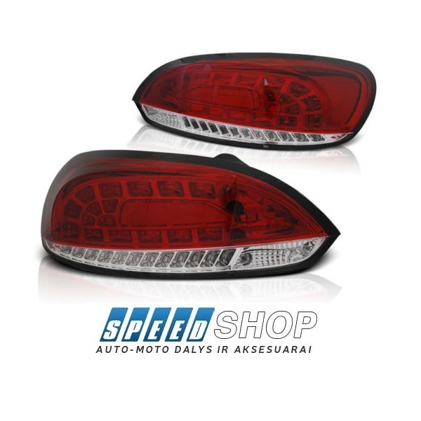 Scirocco galiniai Led žibintai (raudoni)